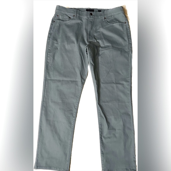 LUCKY BRAND MENS JEANS 4.1.0 ATHLETIC STRAIGHT
(W-38 L-32 ) 2 WAY STRETCH - Picture 2 of 4